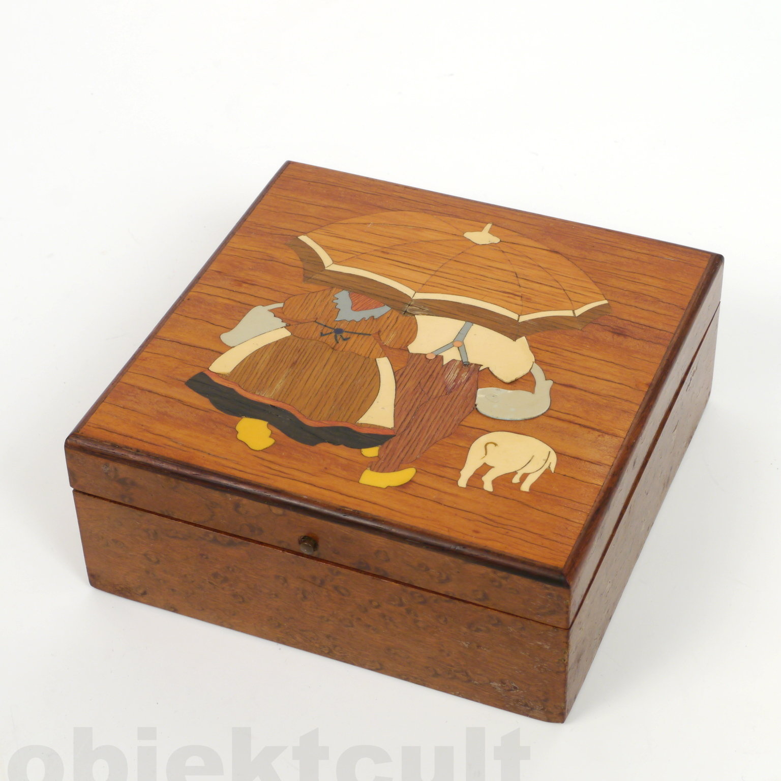 lid box, Deckeldose, manufacturer: unknown, design: Ludwig Hohlwein (zugeschrieben)