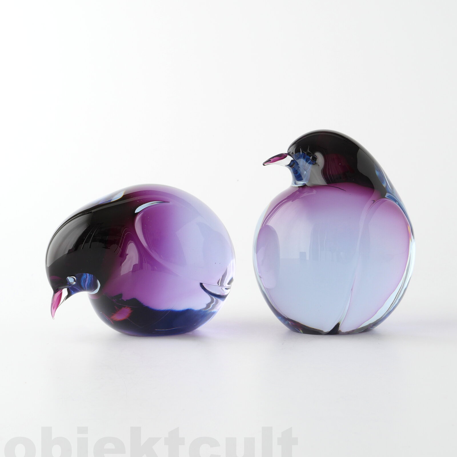 figurines, Figuren, manufacturer: execution Gralglas, design: Livio Seguso um 1972